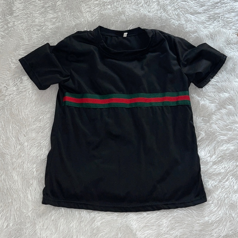 No label/brand Gucci stripe tee women’s